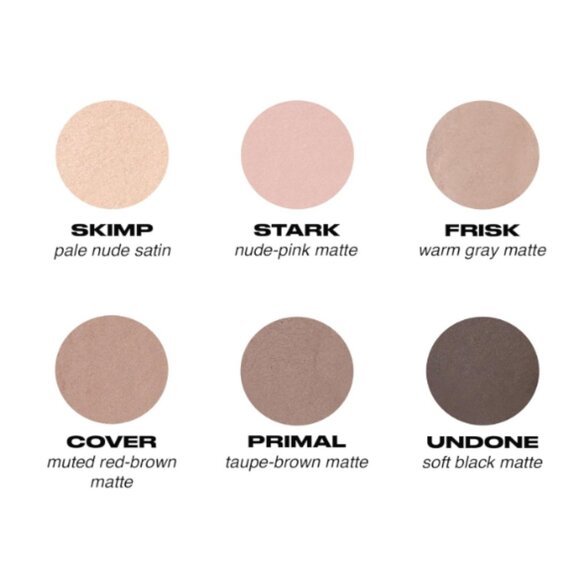 Urban Decay Naked2 Basics Eyeshadow Palette —6 Velvety Neutral Shades, Long-Wear - Picture 2 of 2